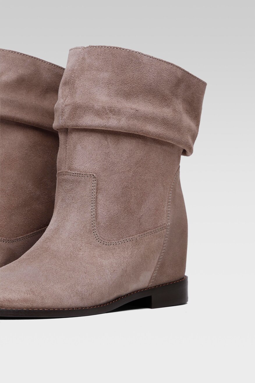 Badura - Botki zamszowe - 5904248017057