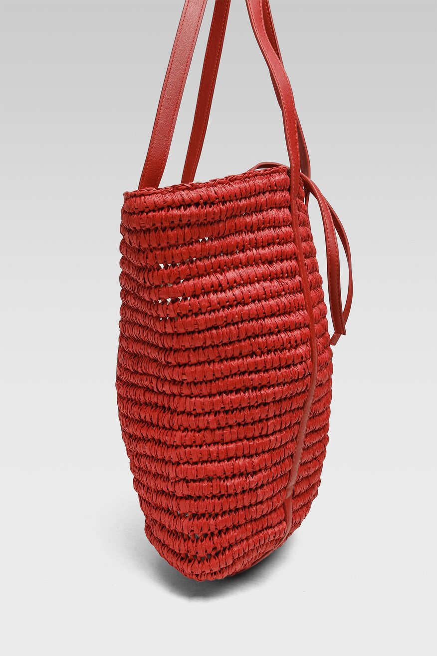 Jenny Fairy - Torebka plażowa czerwona - 5904248731465