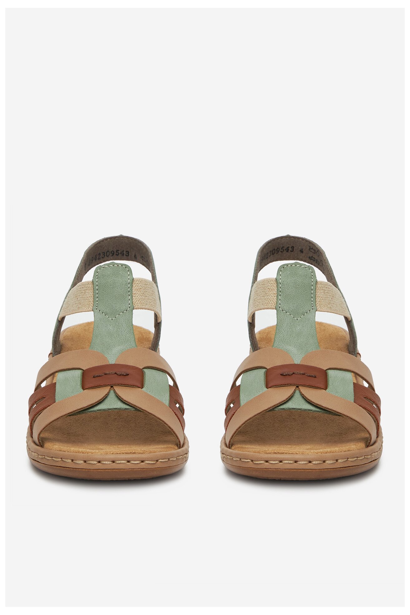 Сандали Rieker CEO-65918-52 СВЕТЛОМАСЛИНЕН