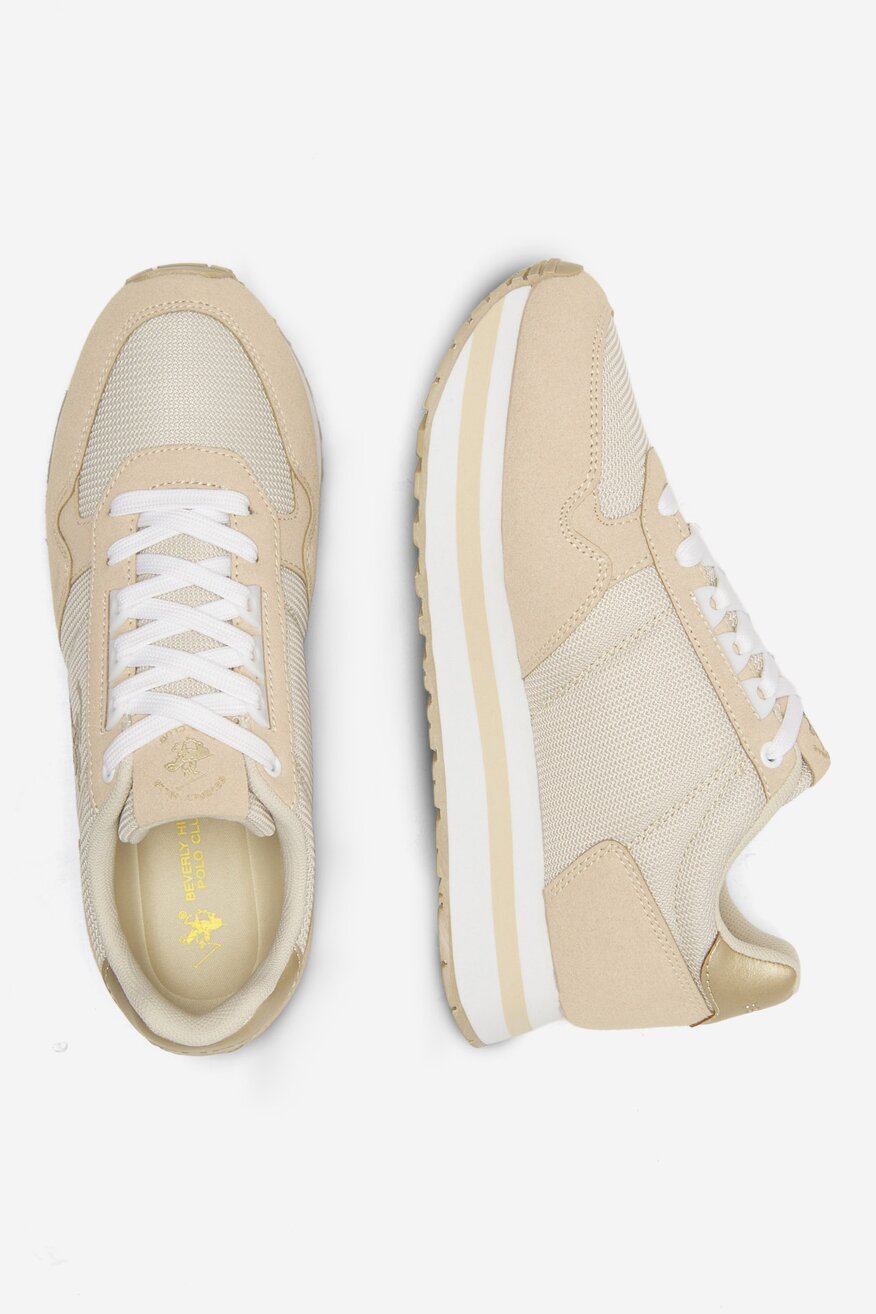 Sportovní obuv Beverly Hills Polo Club BÉŽOVÁ - 5905588506324