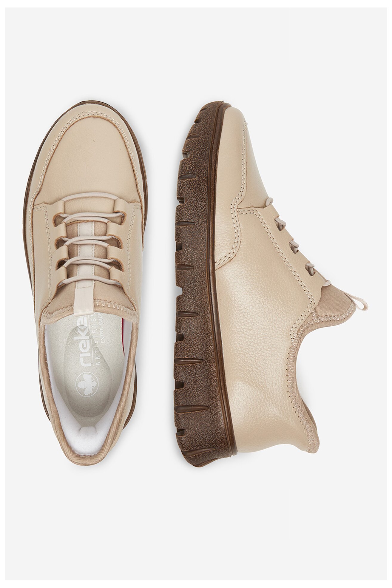 Tornacipő Rieker N1357-60 BÉZS