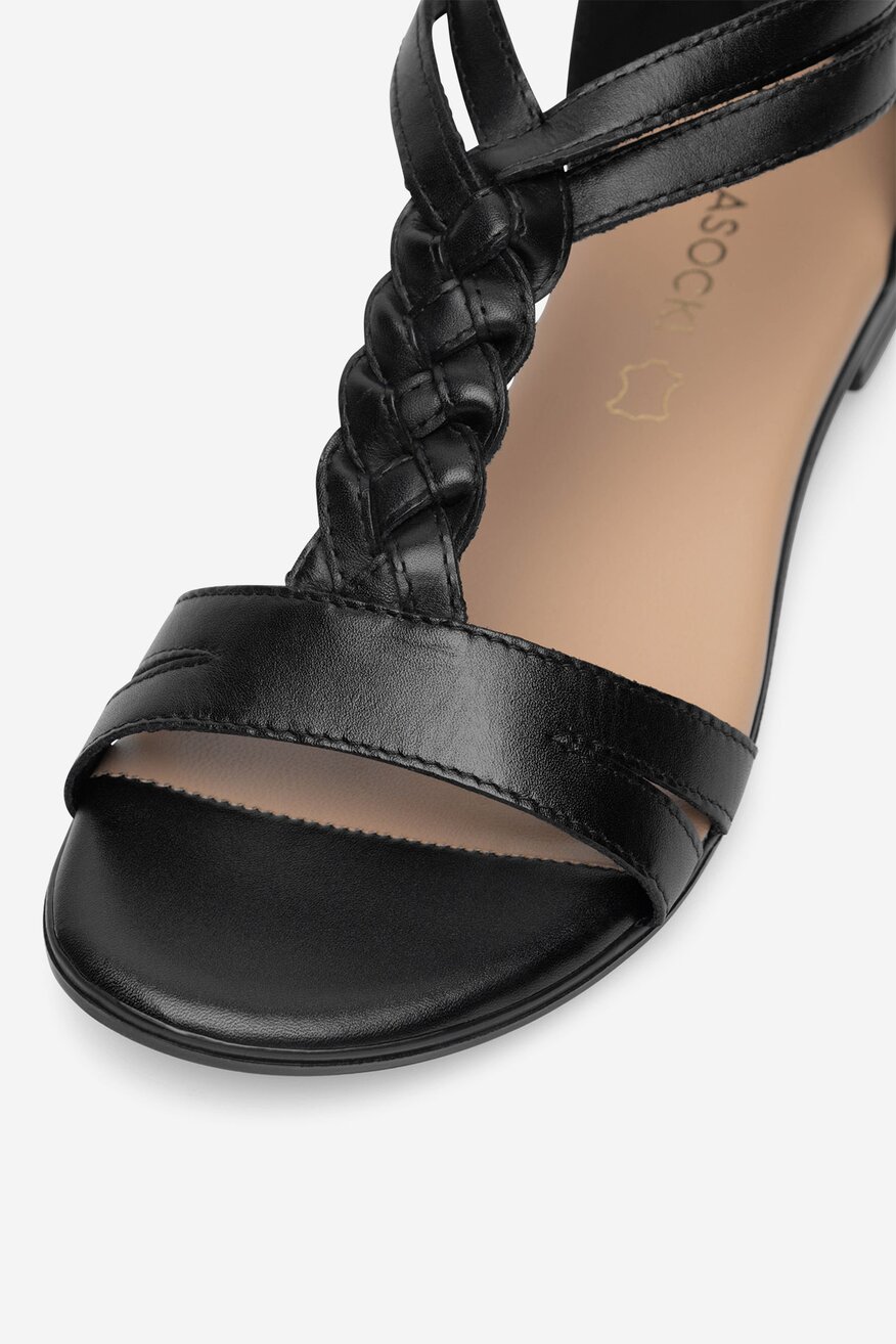 
                Lasocki - Sandały skórzane - 5905588657507