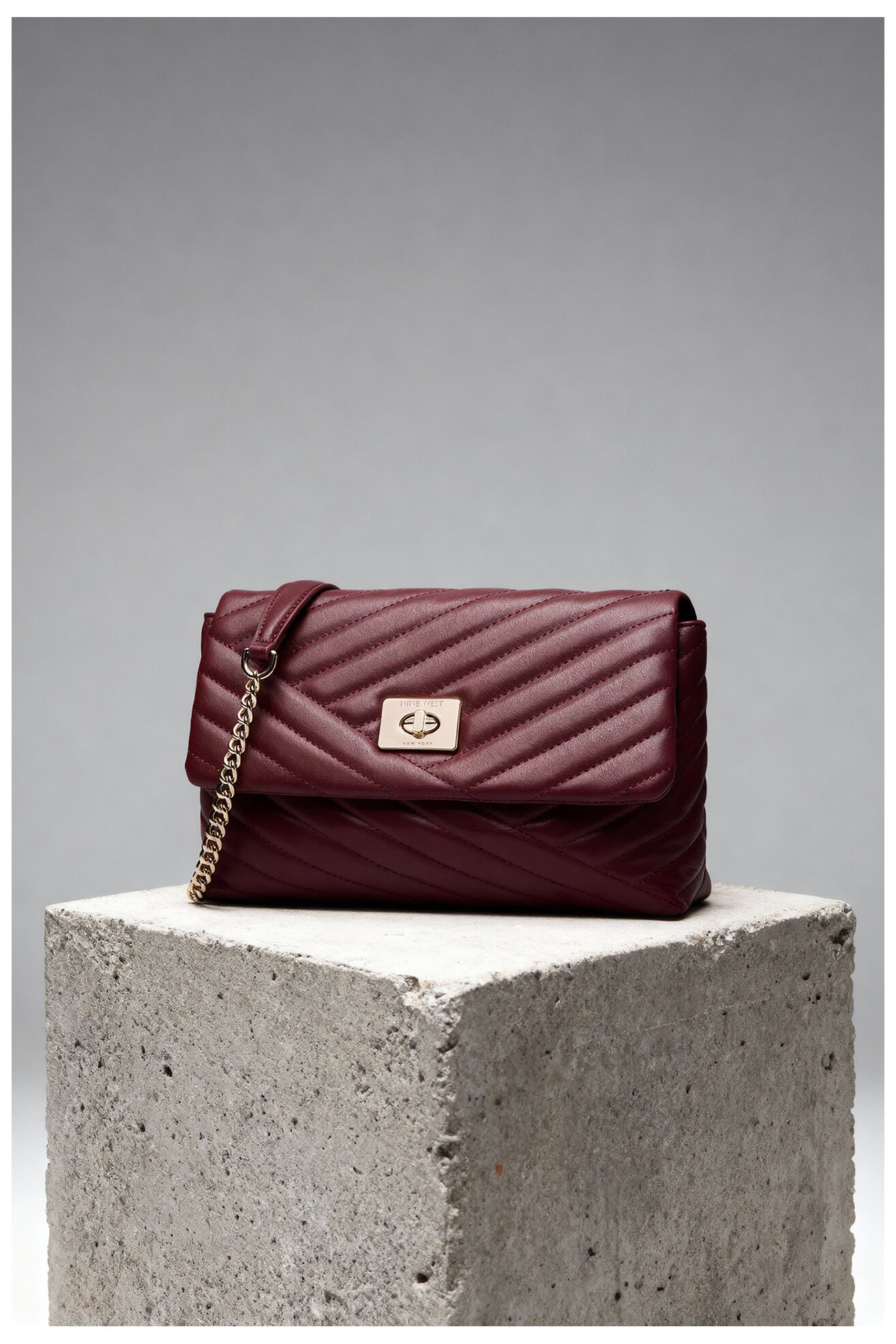 Kézitáska NINE WEST CEO-SUSAN-LA513-561 BORDÓ