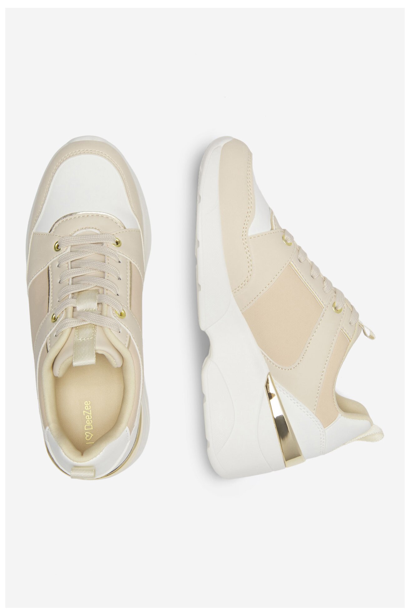 Sneakers DeeZee ADARA WAG1270307A Beżowy