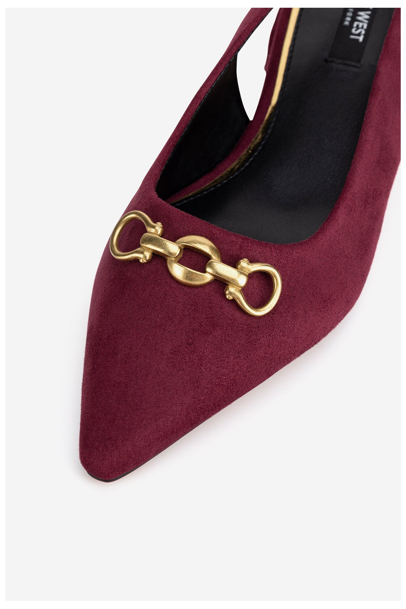 Baleriny NINE WEST WFA2991-1 Bordowy