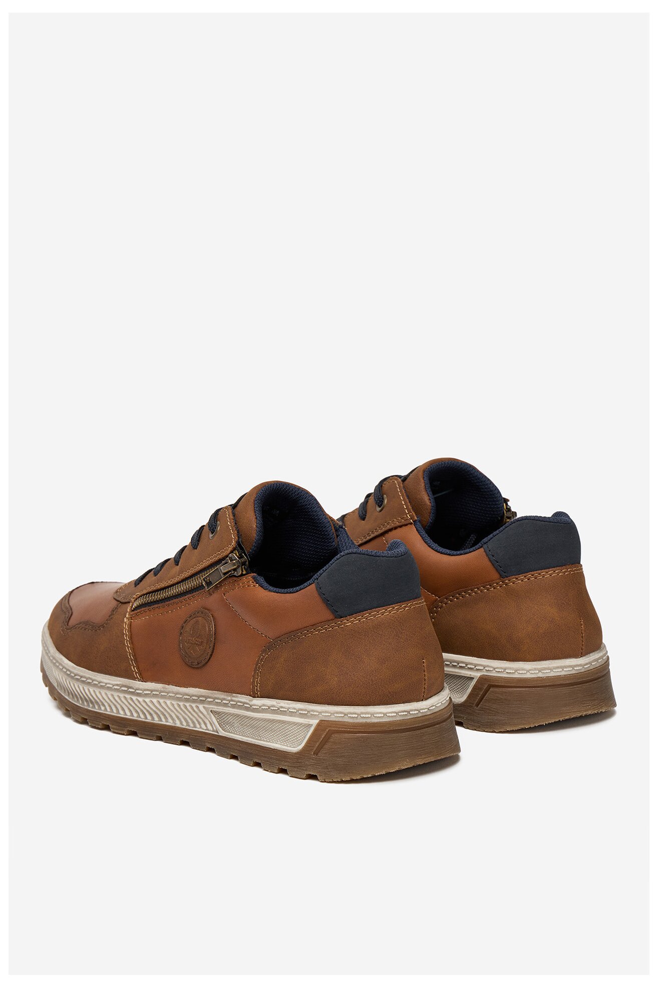 Sneakers Rieker 37029-25 Brązowy