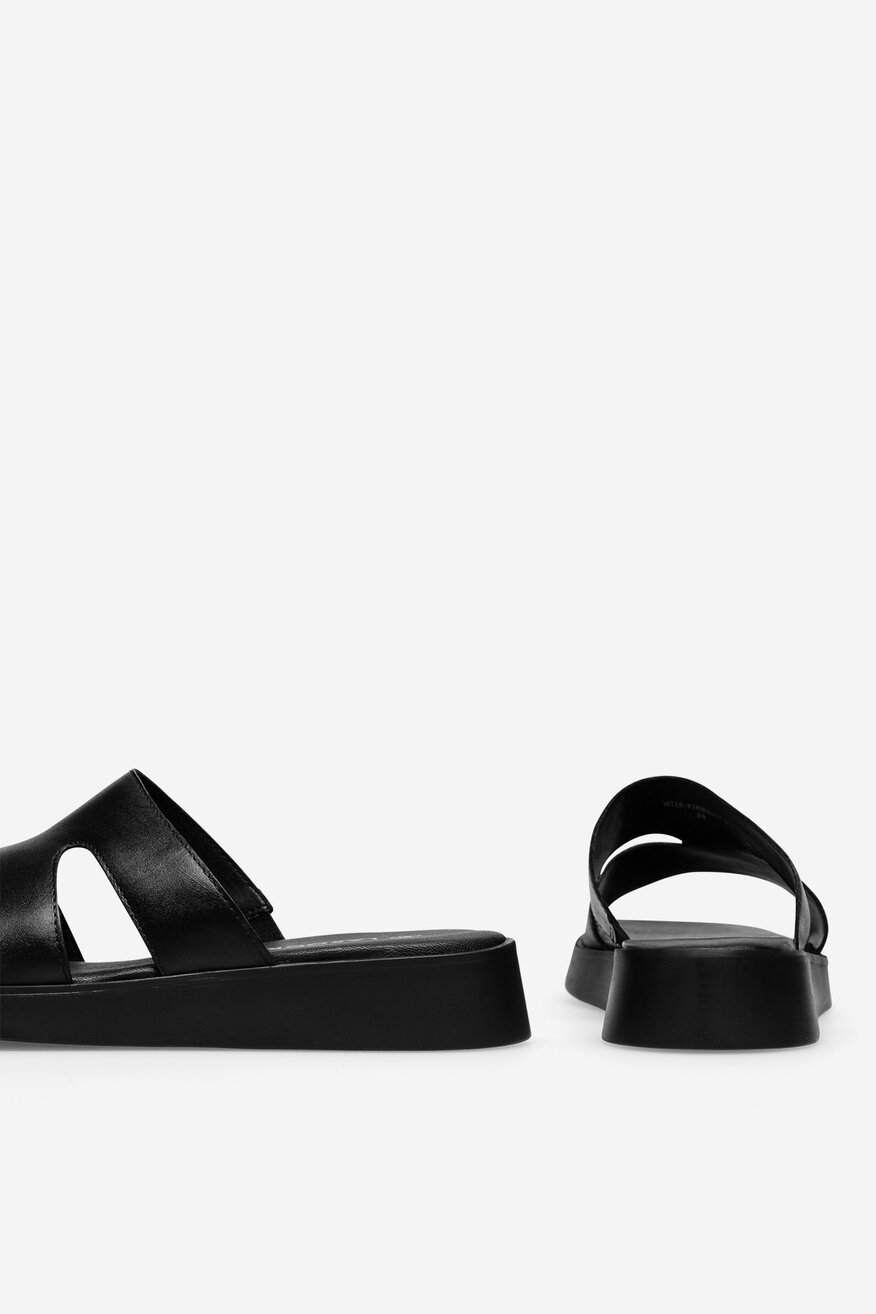 Lasocki - Klapki skórzane - 5905588497172