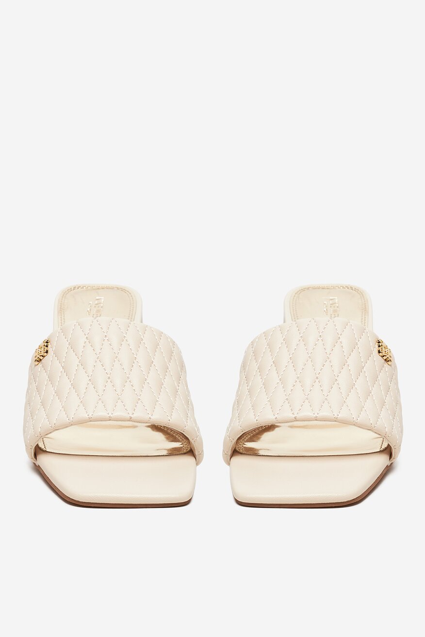 NINE WEST - Klapki na słupku - 5906751044513