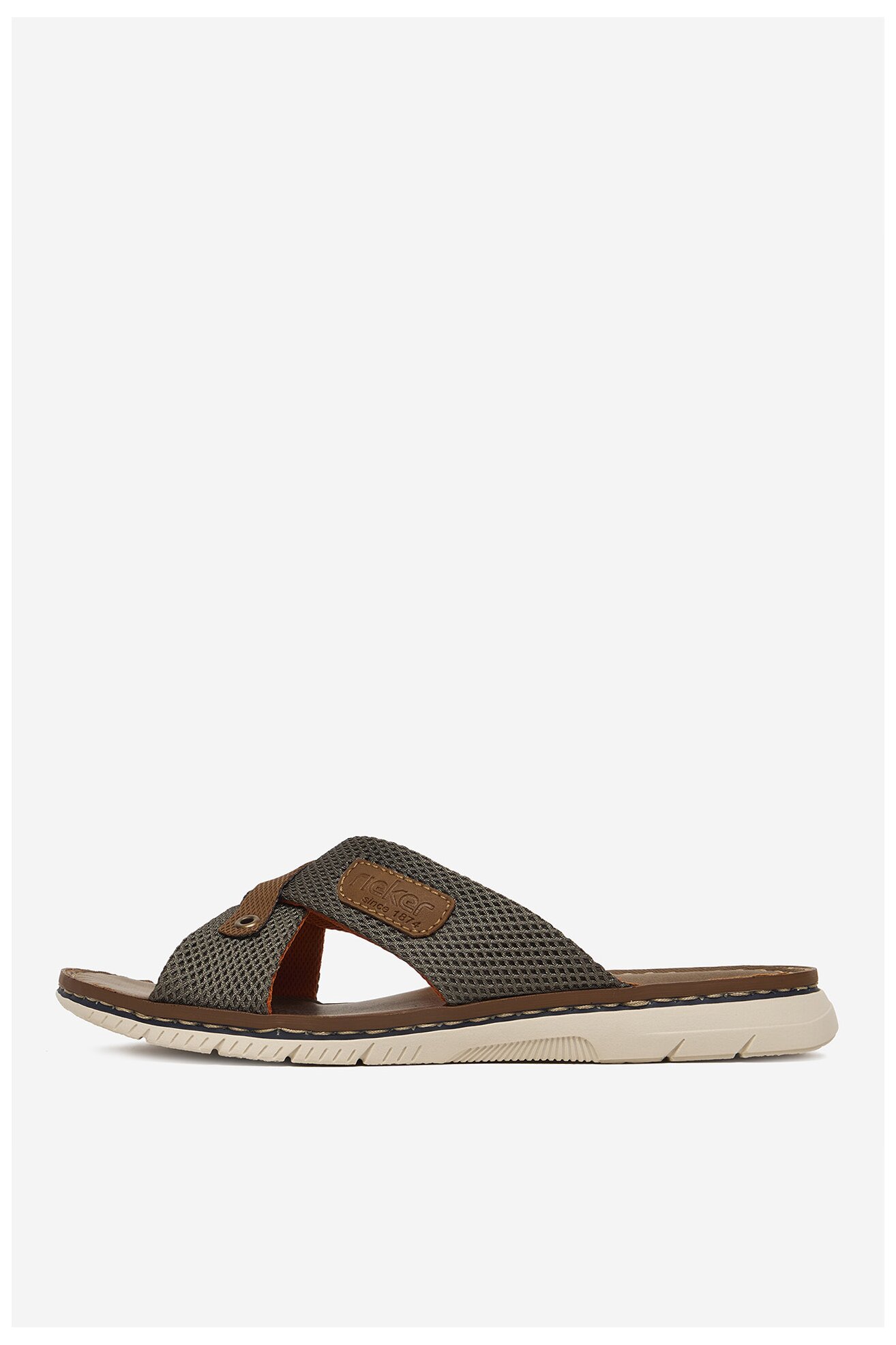 Klapki Rieker CEO-21340-54 Khaki