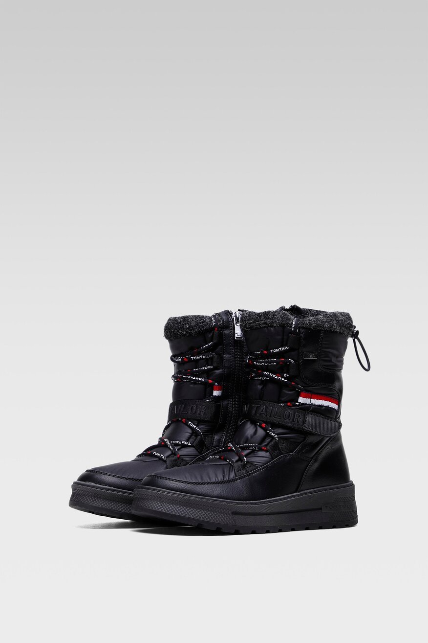 
                Csizma Tom Tailor FEKETE - 5904248089634