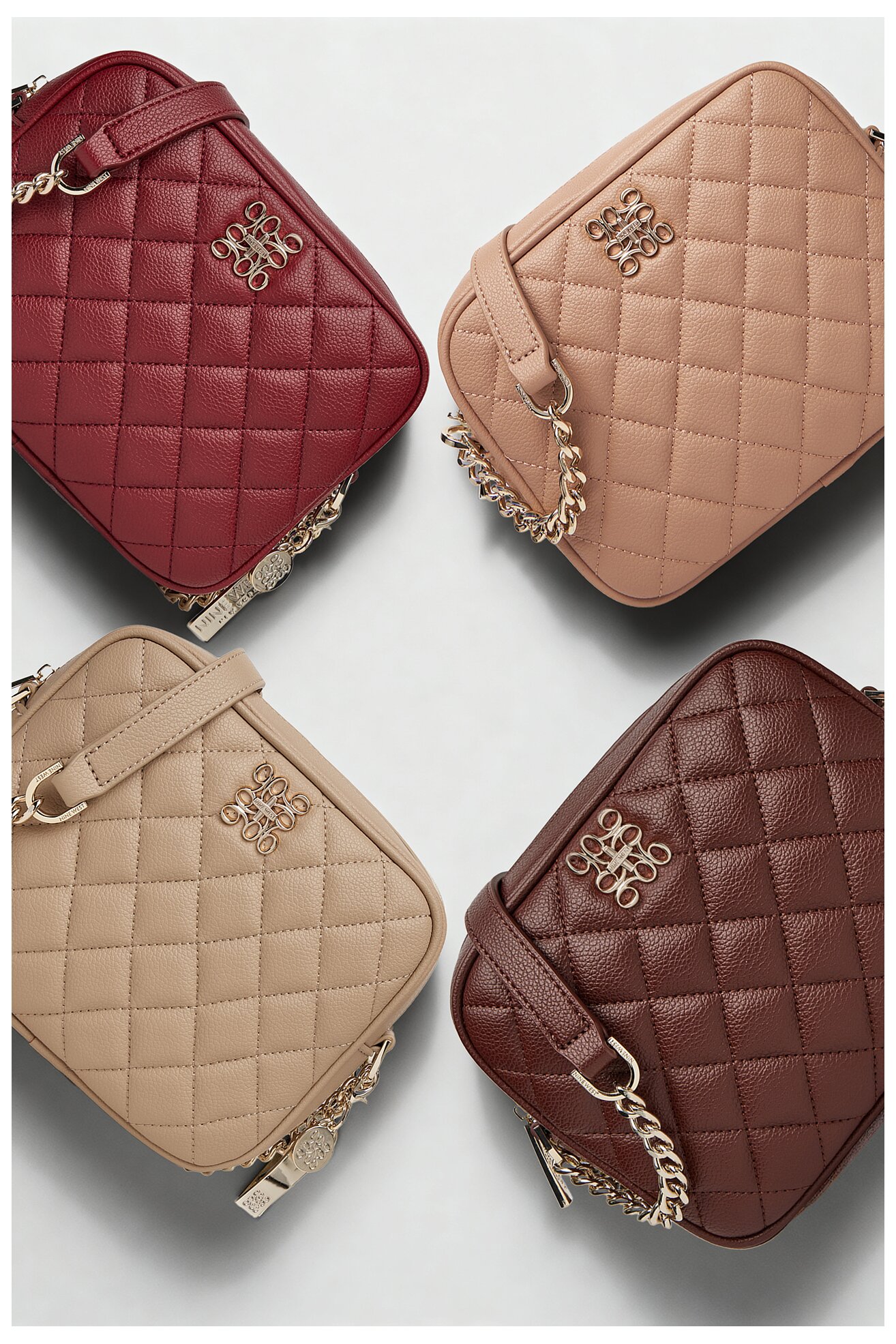 Geantă de mână NINE WEST CEO-GEORGIA-JH5825-NW BEJ