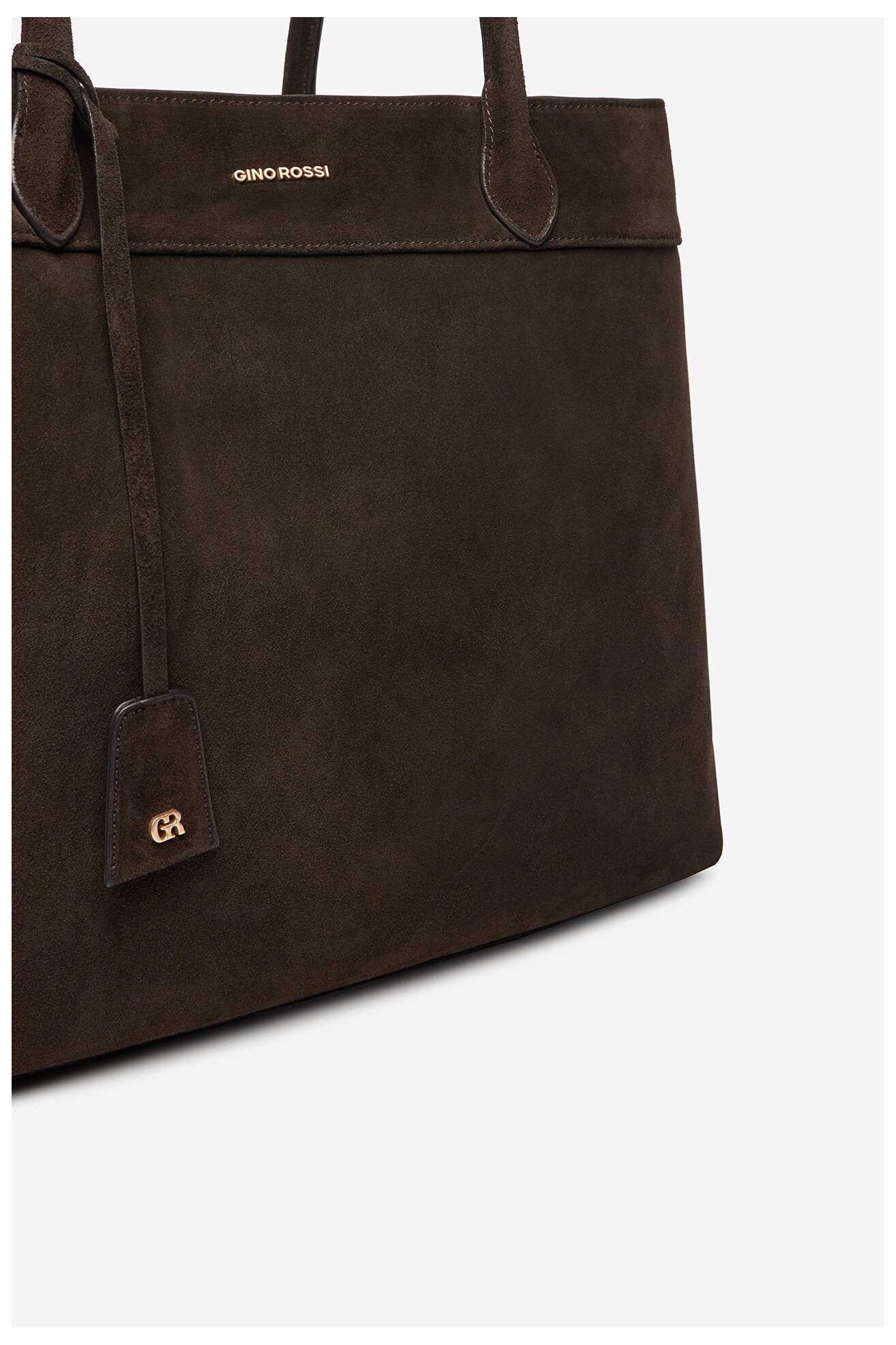 Дамска чанта Gino Rossi EO-LOLA-LA513-114-1 ТЪМНОКАФЯВ