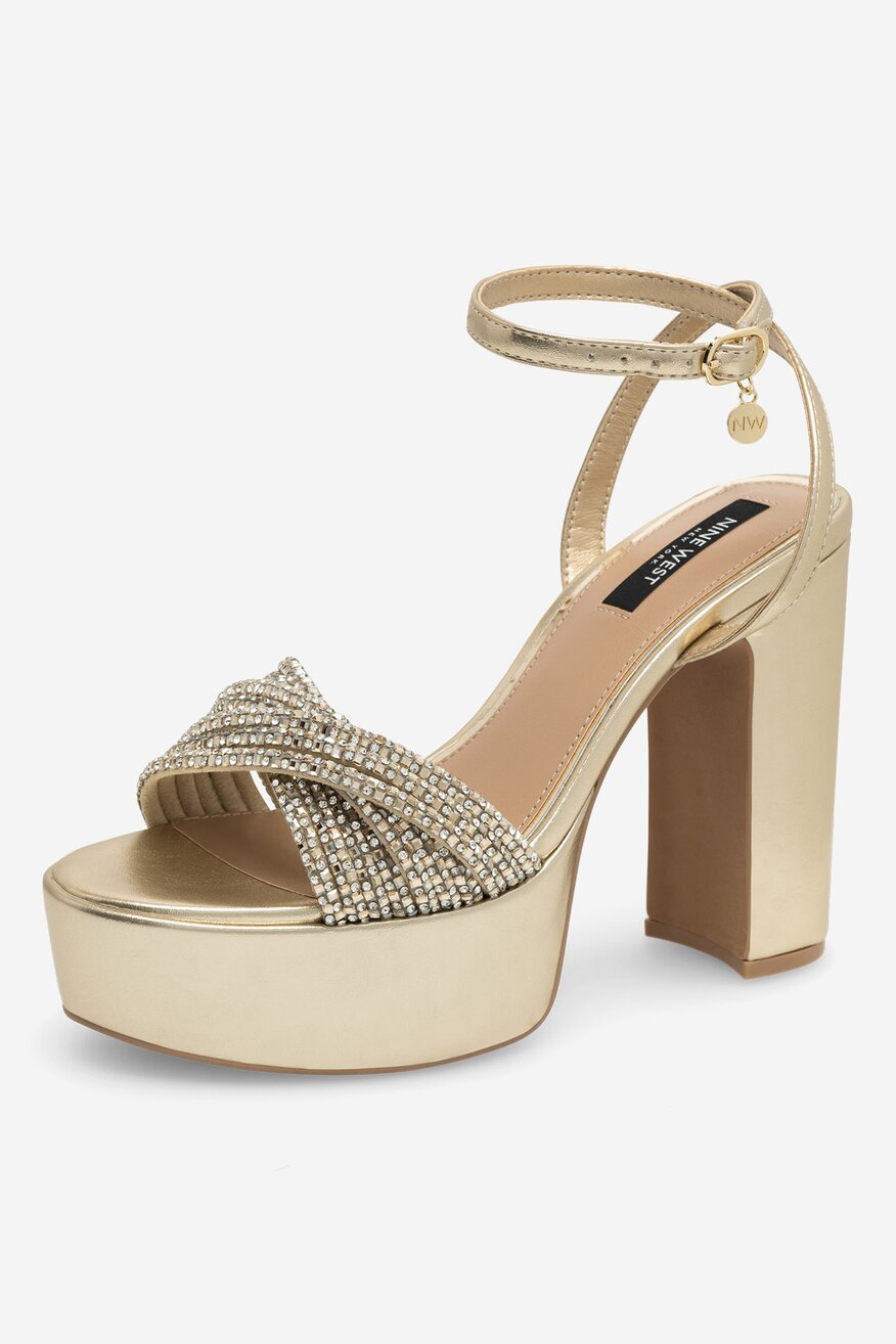 Sandály NINE WEST ZLATÁ - 5905588592594