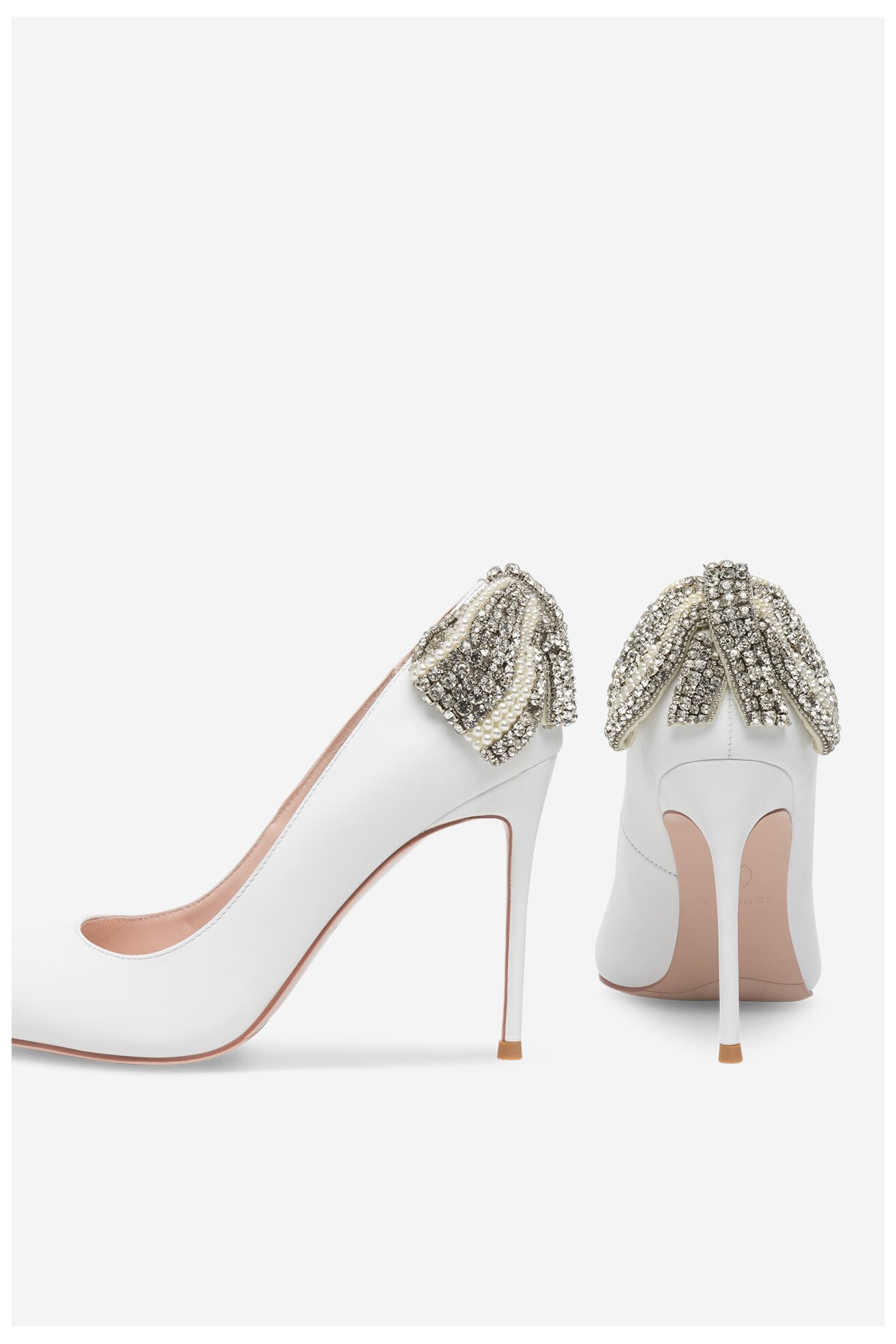 Елегантни обувки EVA MINGE OLIVIA-SLT3396-138 БЯЛ