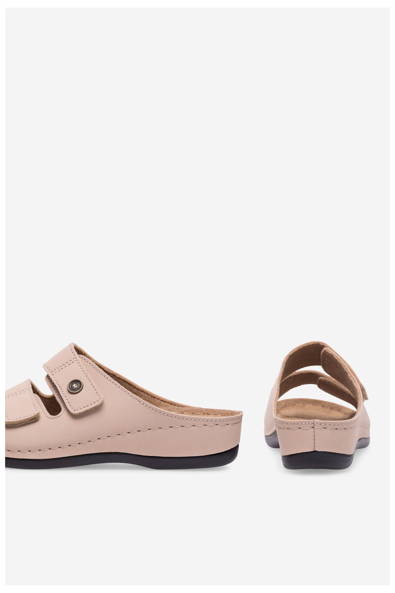 Klapki Inblu 06080A00 Beżowy