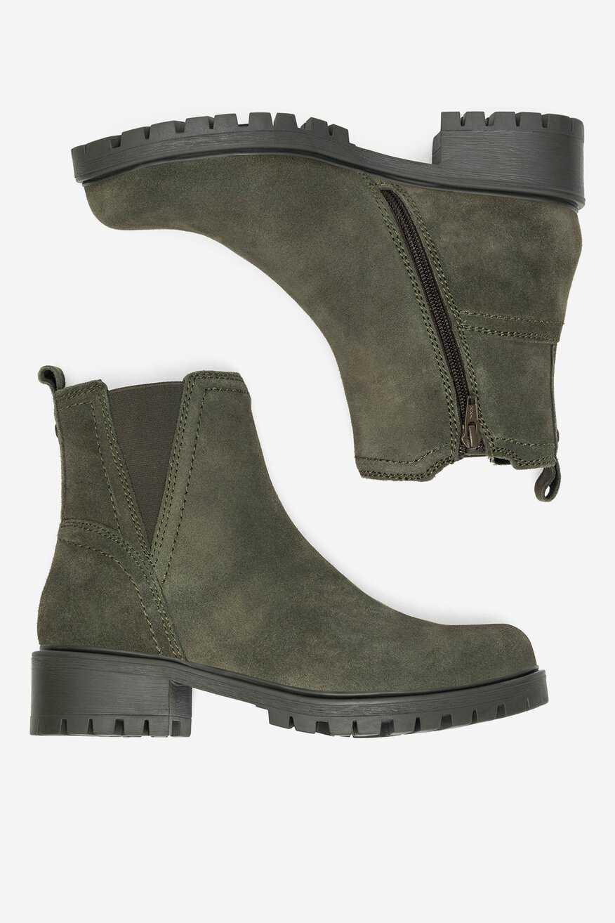 
                Lasocki - Botki zamszowe ocieplane - 5905588872023