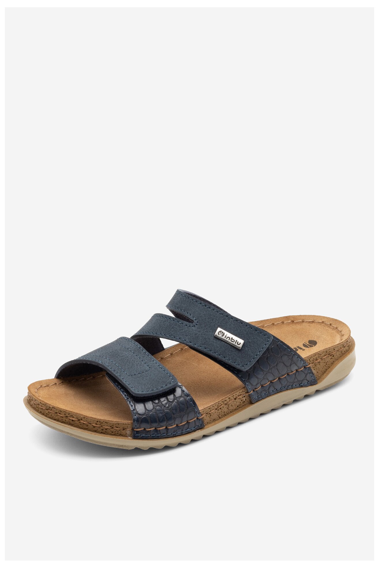 Klapki Inblu AA093N01 Granatowy