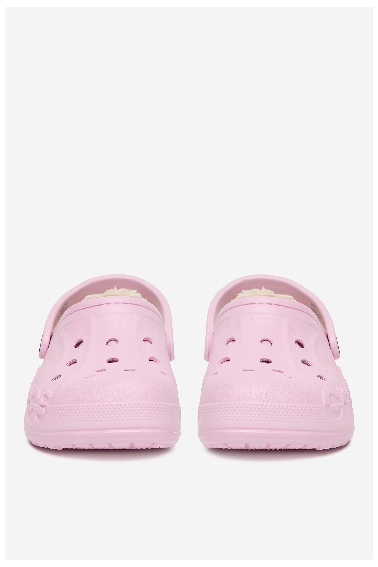 Șlapi pentru bazin Crocs C-BAYA LINED CLOG 205969-6GD ROZ