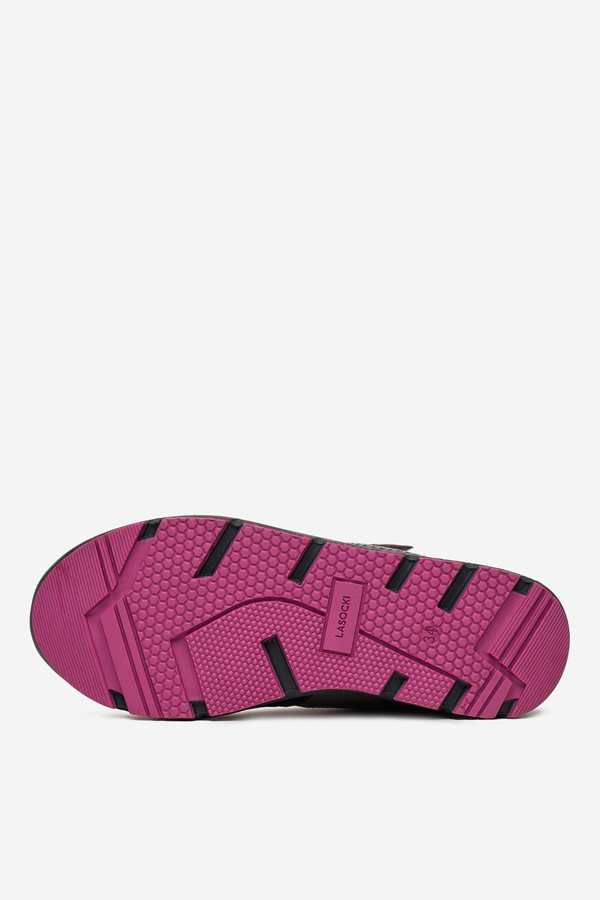 Šněrovací vyšší obuv Lasocki Young RŮŽOVÁ - 5906751249949