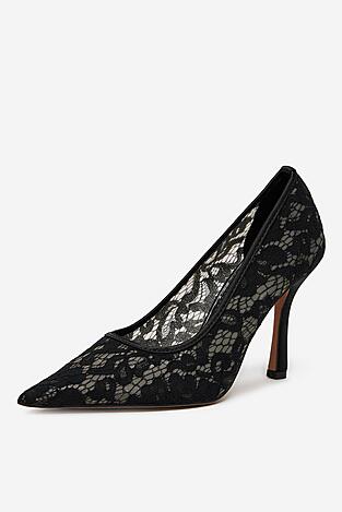 Czółenka NINE WEST S3S96688 Czarny