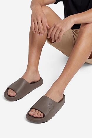 Klapki basenowe QUIKSILVER CEO-CLOUDBREAK CQ10007ME Brązowy