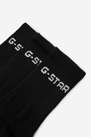 Ponožky G-STAR RAW AS_G_STAR_001W_SS25 (3-PACK) ČIERNA