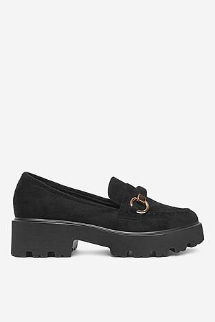 Mokaszin DeeZee LE601-4 FEKETE