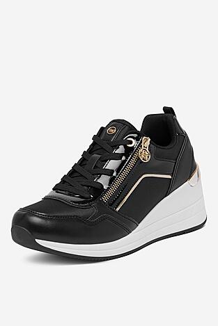 Sneakers NINE WEST CEO-AMINA-02 Czarny