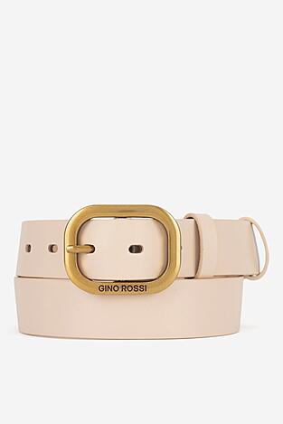 Pasek damski Gino Rossi BLYL23003 Beżowy