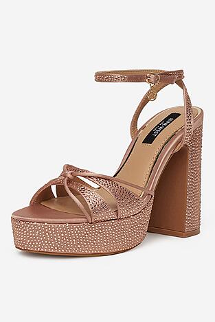 Sandały NINE WEST S3SH005-01A Różowy jasny
