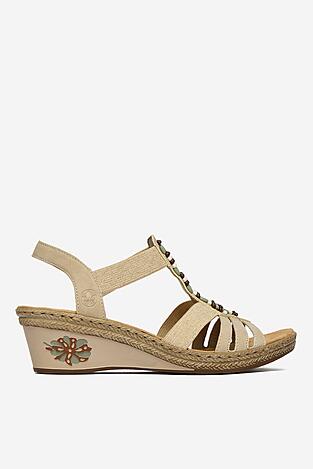 Sandały Rieker CEO-V2451-62 Beżowy