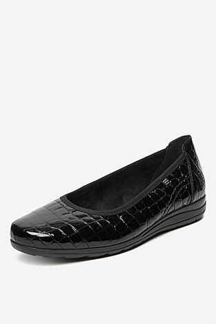 Baleriny Rieker L9350-01 Czarny