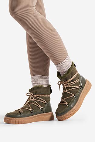 Botki Jenny Fairy WS5888-11 Khaki