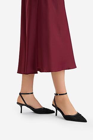 Körömcipő DeeZee CEO-CD25-09-3 FEKETE