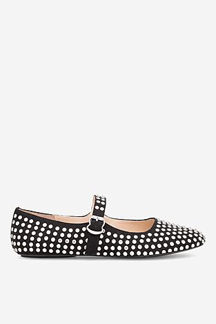 Baleriny Jenny Fairy SHINY WYL04166-1 Czarny