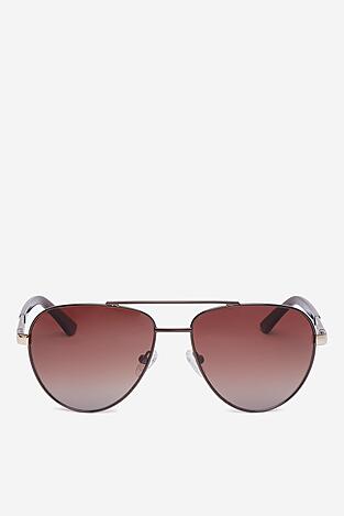 Okulary męskie Gino Rossi KAIRI-08 Brązowy ciemny