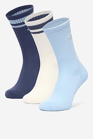 Zokni Kappa CEO_AS_KAPPA_008_W_AW25 (3 -PACK) KÉK