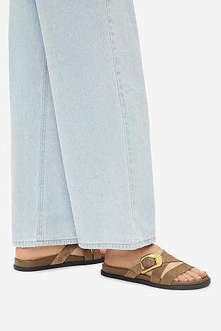 Klapki Gino Rossi MOIRA-E252765LM Camel