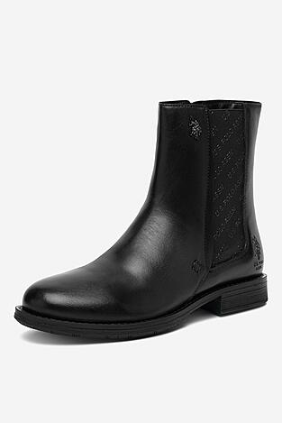 Bokacsizma U.S. POLO ASSN. CEO-INGRID002W/EL1 FEKETE