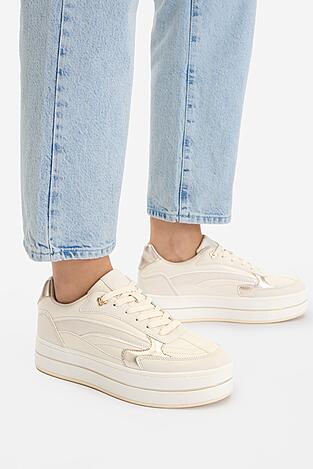 Sneakers Mexx CEO-MI001010961W Kremowy