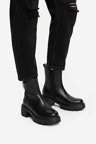 Botki NINE WEST CEO-FARIDA-01 Czarny