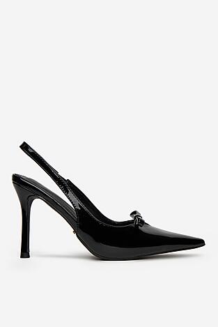 Pantofi cu toc DeeZee HT834-1 NEGRU