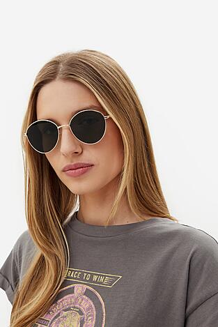 Okulary damskie DeeZee BSMC354-1 Złoty