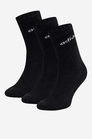 Soseste adidas C-IC1301 3-PACK NEGRU