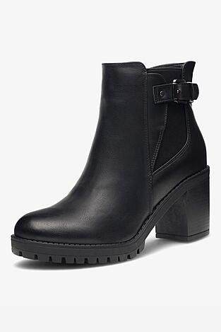 Botki Clara Barson MAGNA HL221125 Czarny