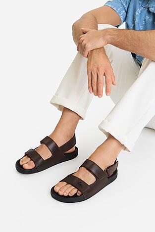 Sandały QUIKSILVER CWBEO-RAPID-35 MI08 Brązowy