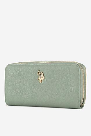 Dámská peněženka U.S. POLO ASSN. BIUXT8382WVP KHAKI