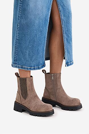 Bokacsizma Clara Barson CEO-WS6381-01 BÉZS