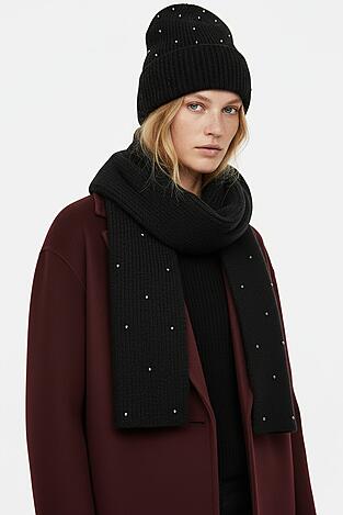Dámský klobouk NINE WEST CEO-NW-W3-001-AW25 ČERNÁ