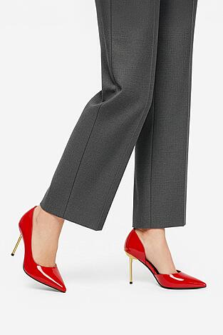 Елегантни обувки EVA MINGE EO-ZIA-24178-21 ЧЕРВЕН